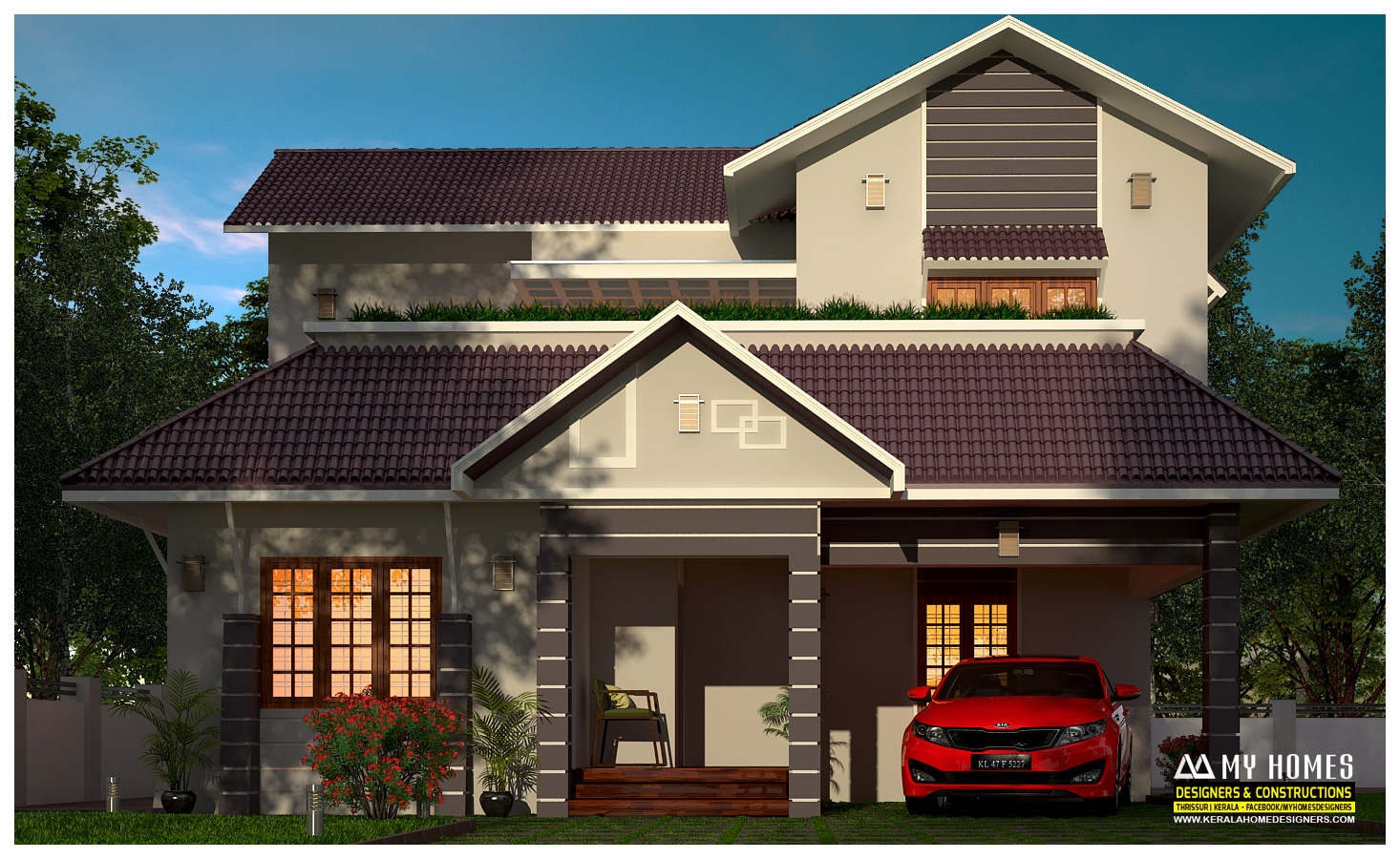 new house design kerala
