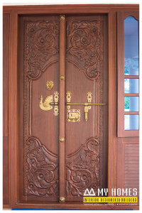 kerala front door design