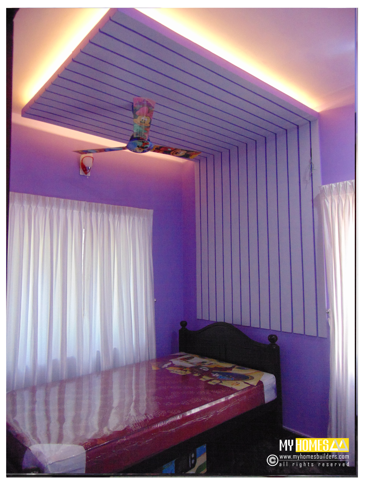 living room interior design kerala Kerala living interior partition