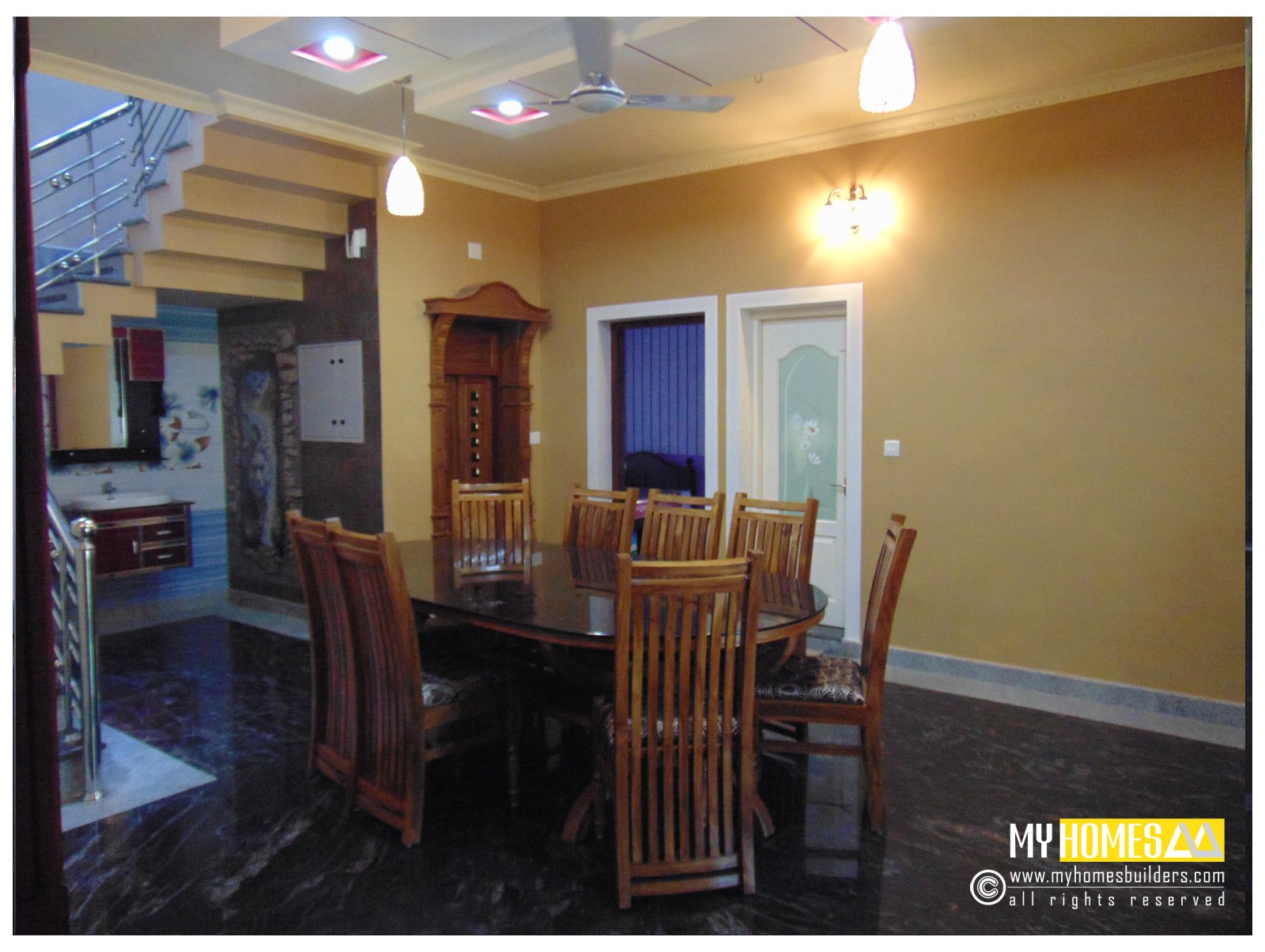 latest ideas for Dining room design kerala from my homes