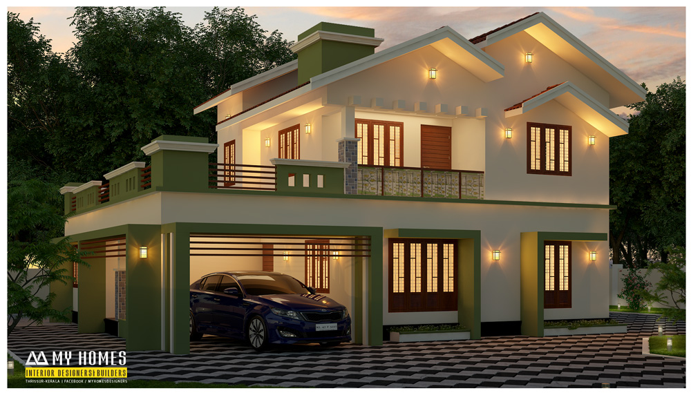 kerala modern home design