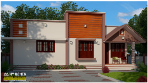 modern 2 bhk house in kerala