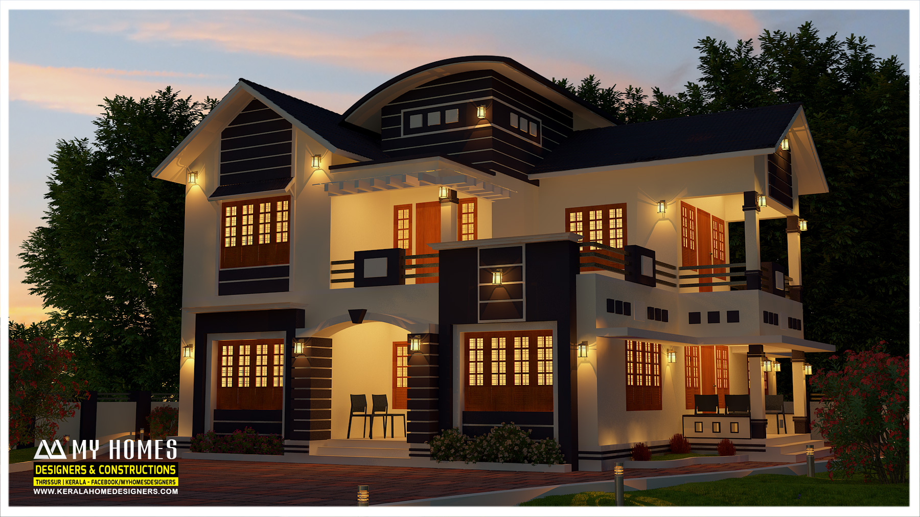 Now 4 Bhk Kerala Home Design With In