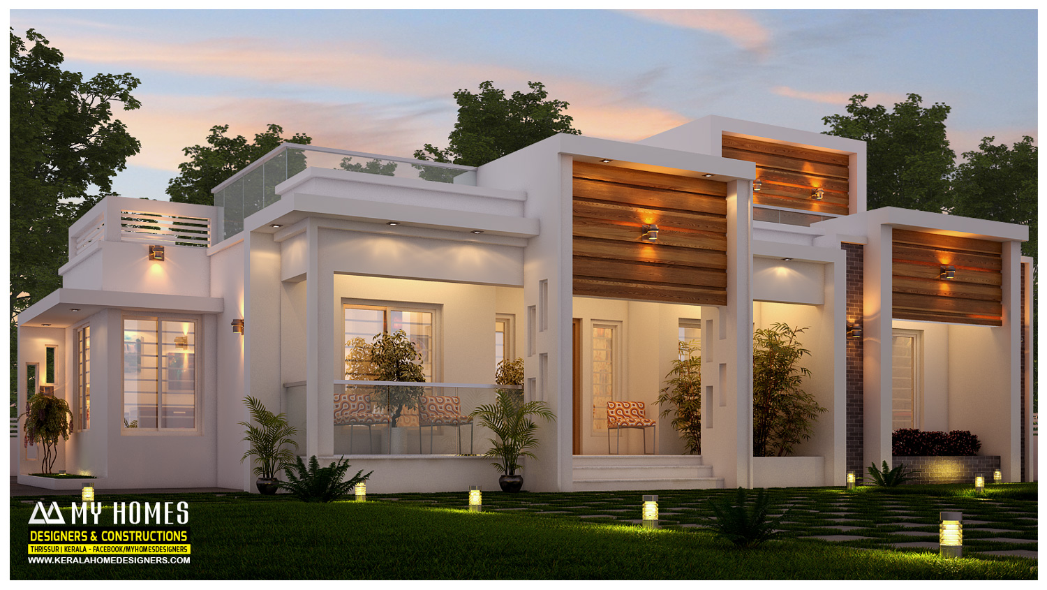 contemporary budget homes in kerala