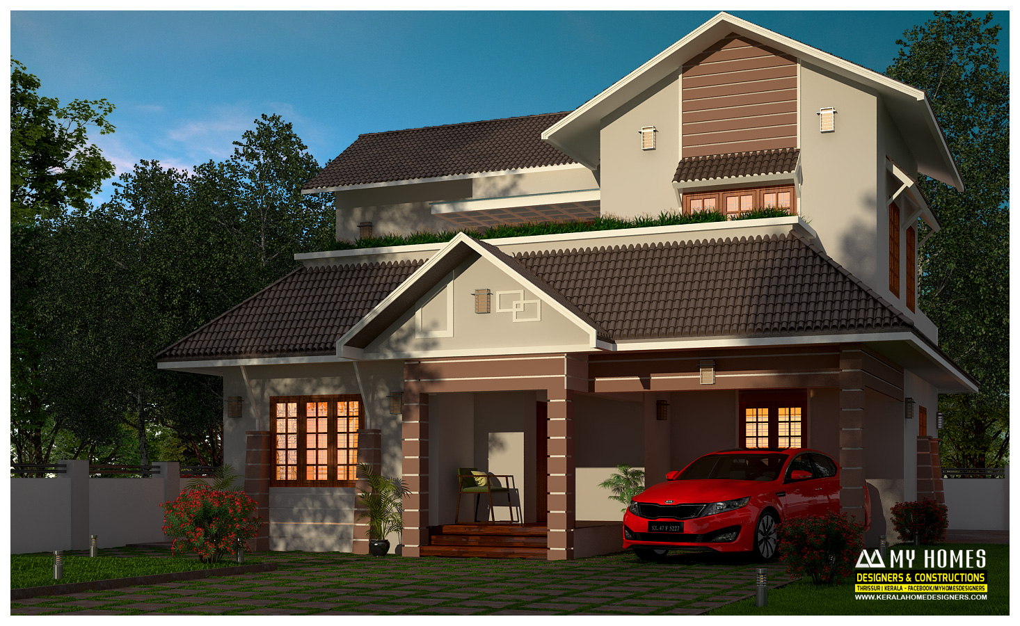new house designs kerala