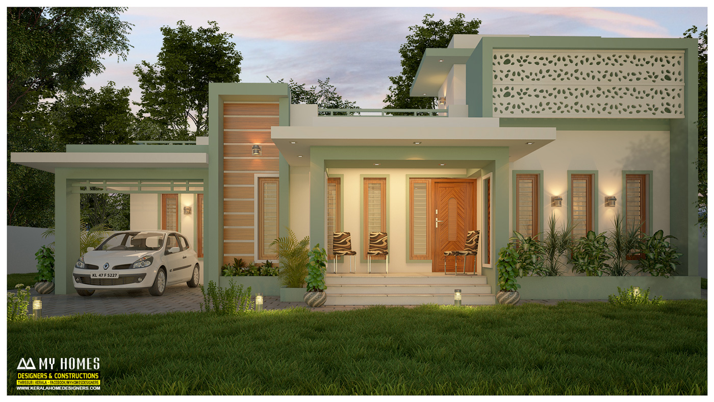 Single Floor Home Design Kerala