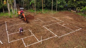 kerala home plot marking