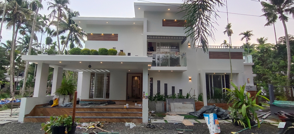 Kerala contemporary modern home design
