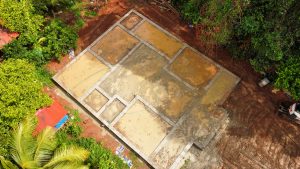 kerala home clay filling process