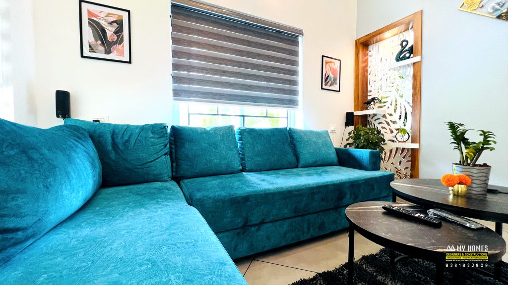 Budget friendly kerala home living room interior design