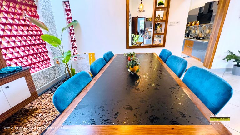 Dining room interior design and ideas by My Homes Designers and Constr