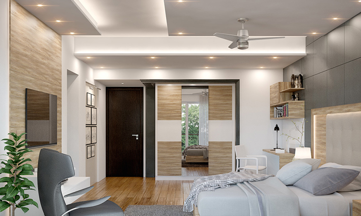 kerala home interior and false ceiling