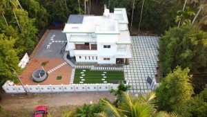 home landscaping work