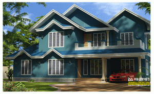 3 bedroom modern house Thrissur