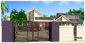 single floor house design thrissur