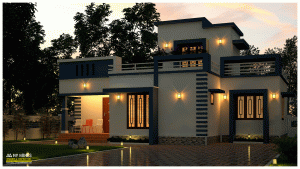 Thrissur budget house design