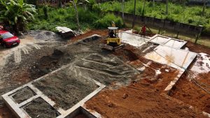 basement clay filling